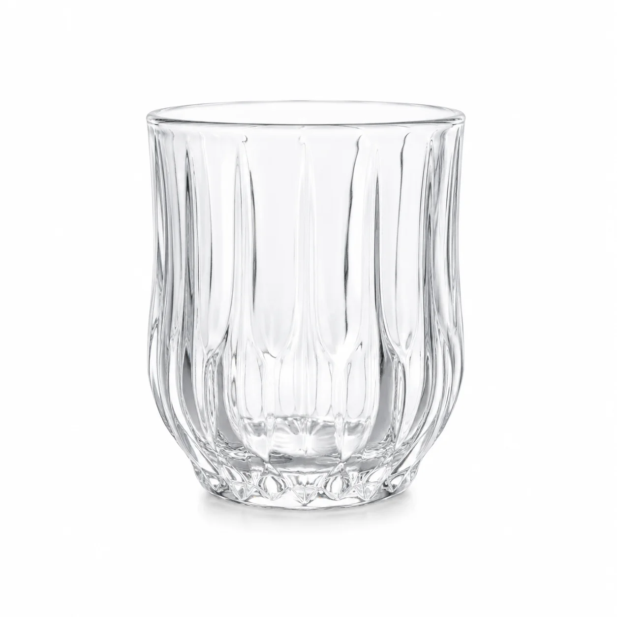 玻璃 刻花烈酒杯