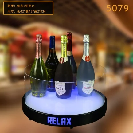 发光洋酒香槟桶