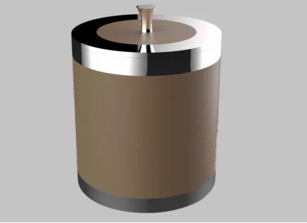 精抛贴皮摆台 - 冰桶