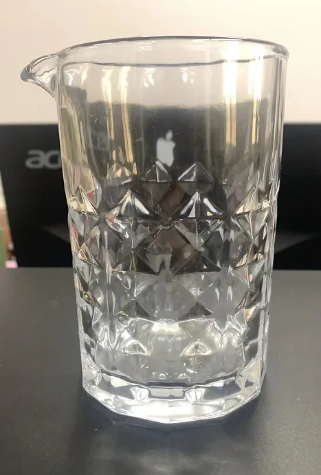 玻璃网格调酒壶