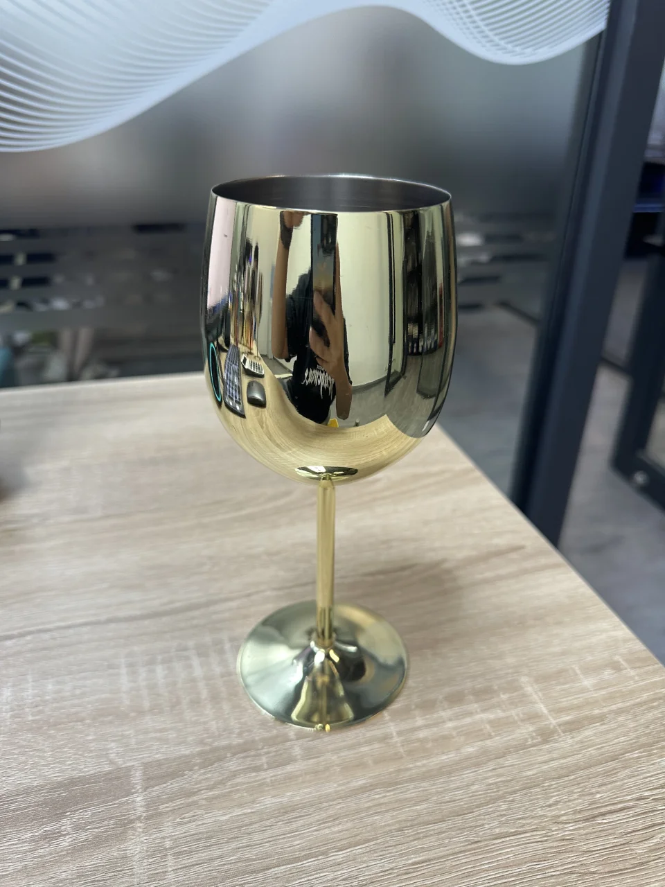 不锈钢红酒杯500ML