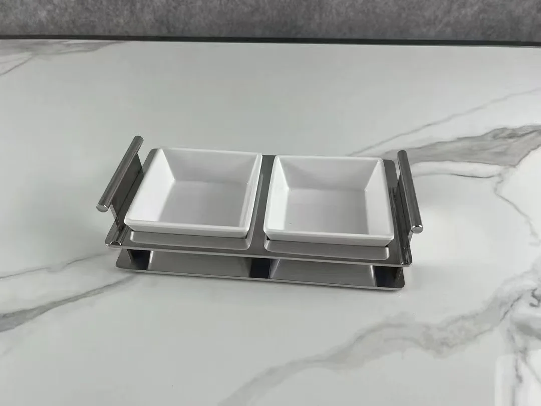 镜面小吃架