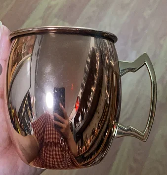 不锈钢铜杯