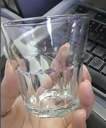 玻璃八角杯