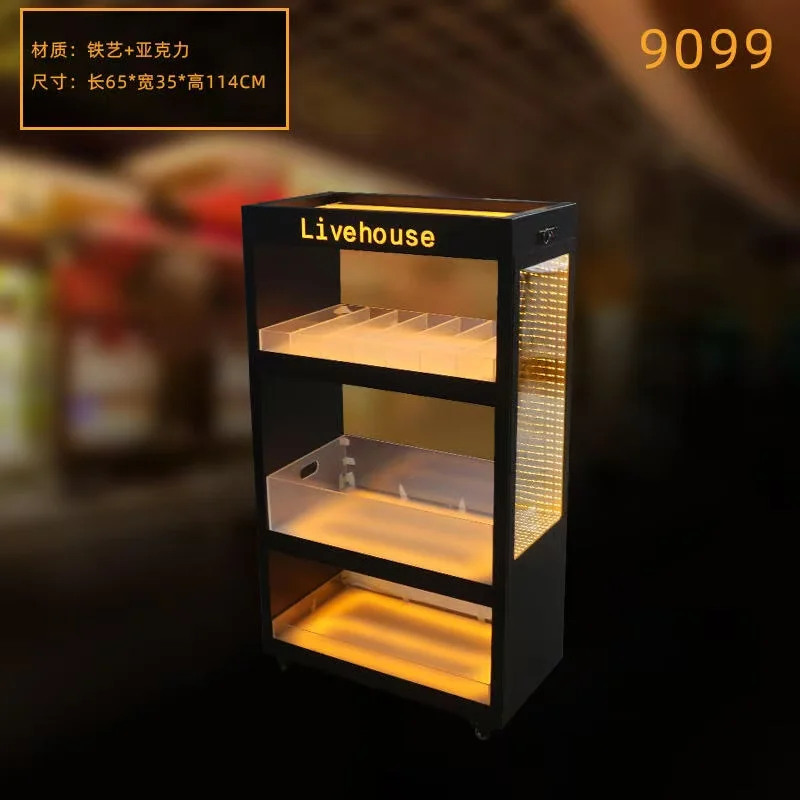 发光香槟柜