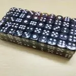 彩色色子