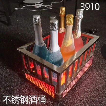 发光洋酒香槟桶