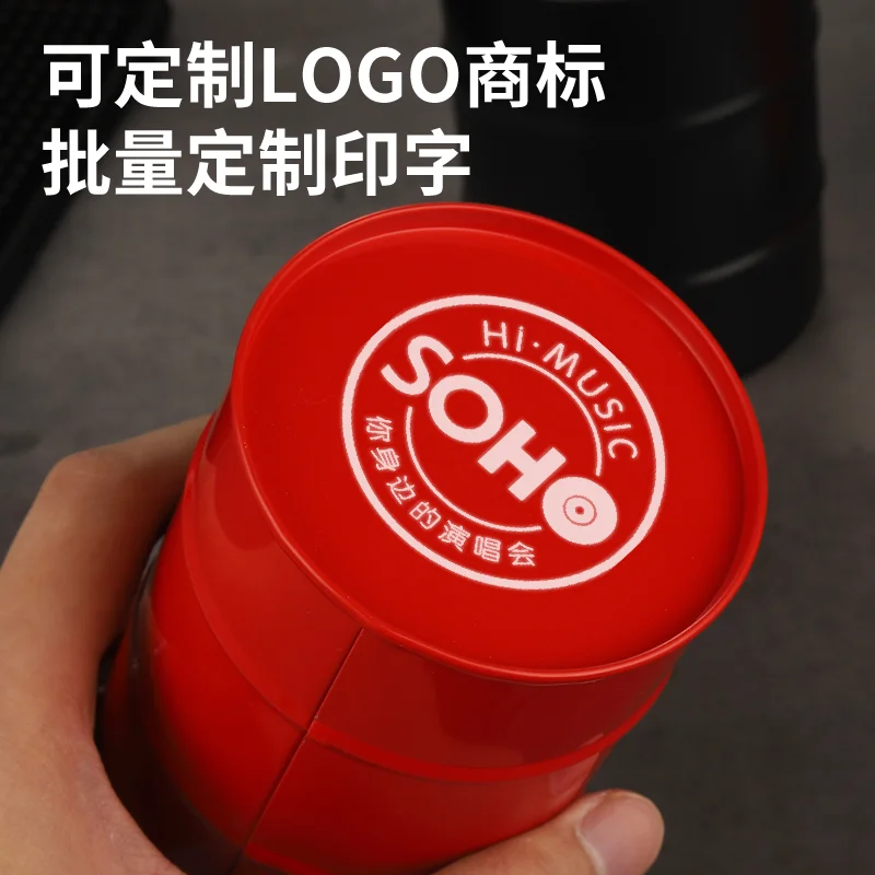 纯色油桶色盅