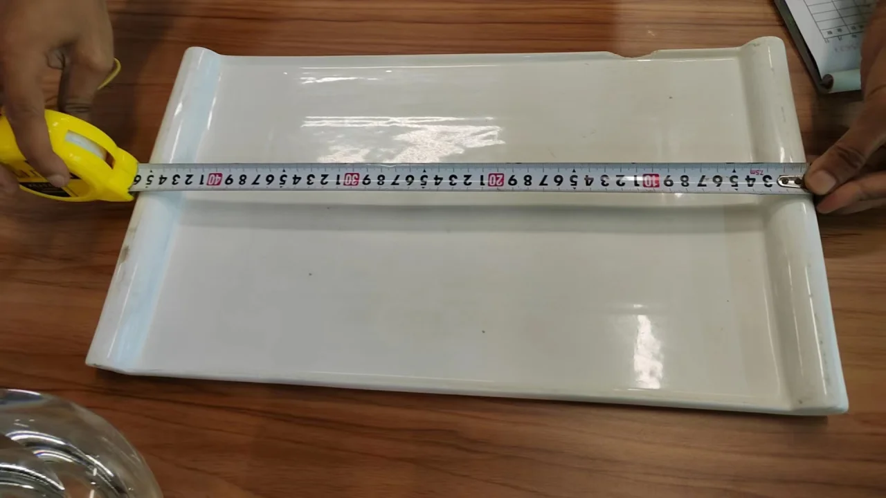 陶瓷 双耳长方盘