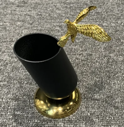 飞天美女摆台 - 斜放牙签杯