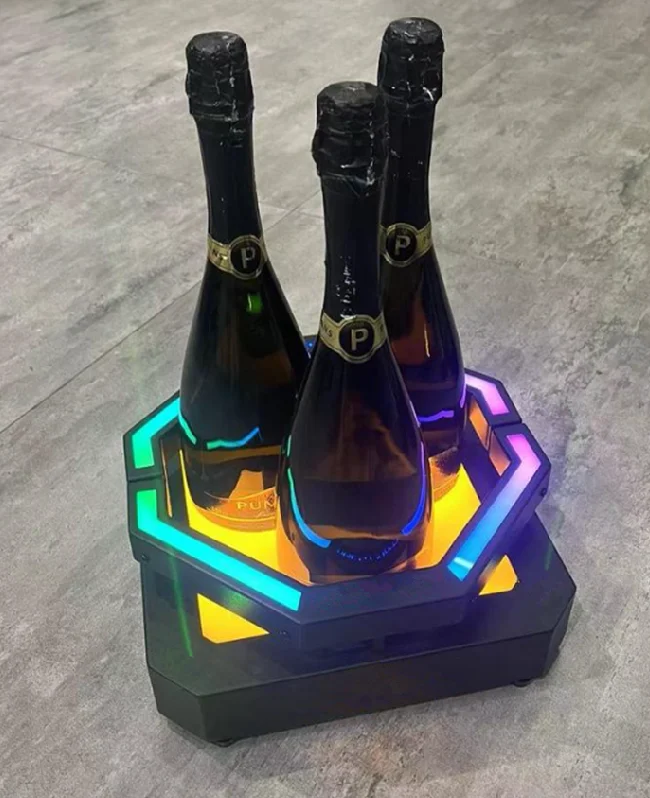 高款发光洋酒座