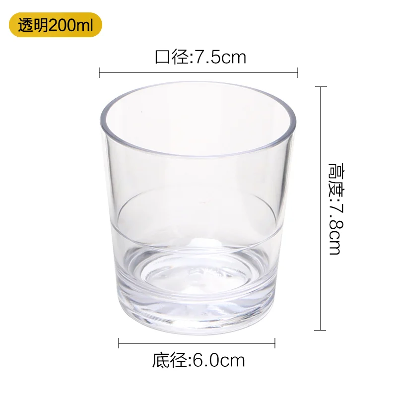 PC单圈酒杯