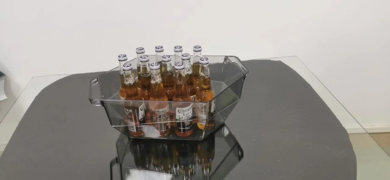 发光几何香槟桶