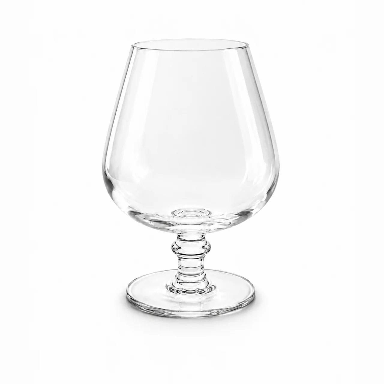 玻璃 插棱白兰地杯