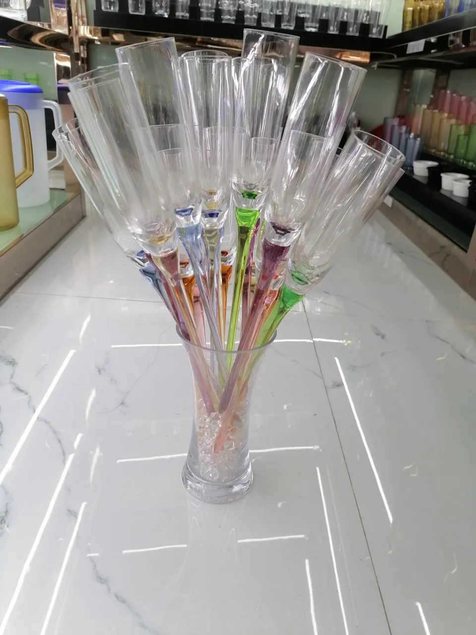 拼色沙滩杯