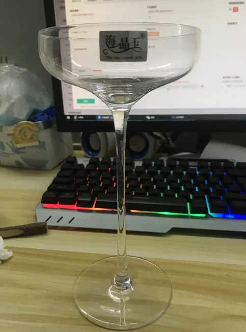 玻璃 复古塔鸡尾酒杯