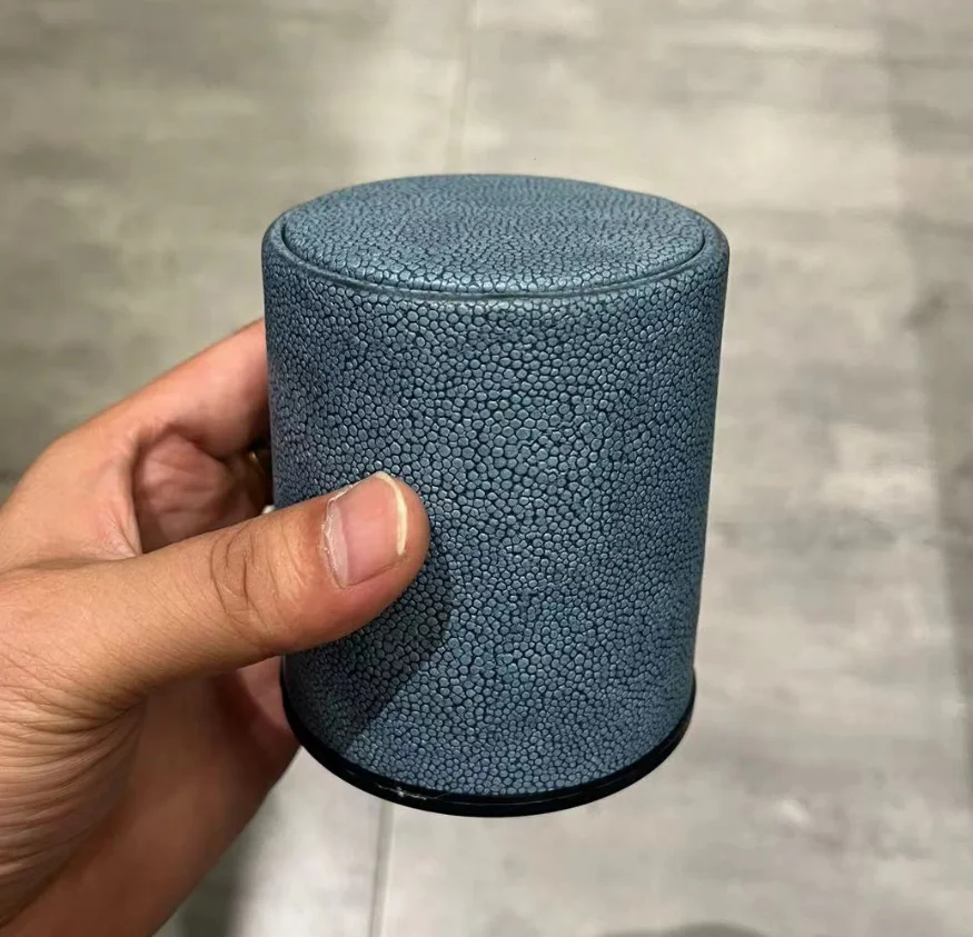 直筒皮色盅