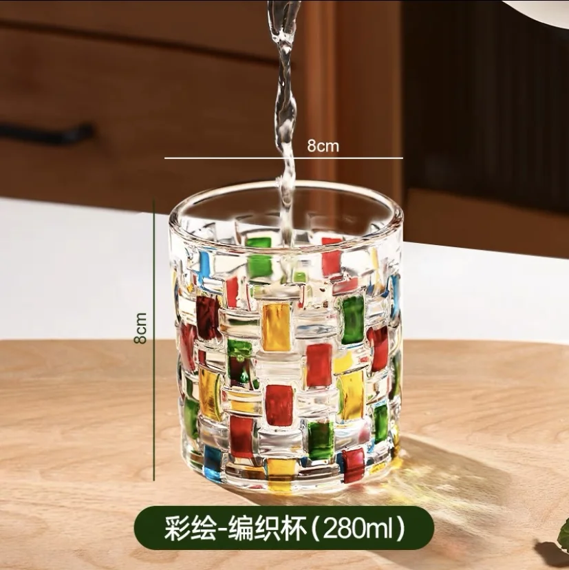 彩绘杯