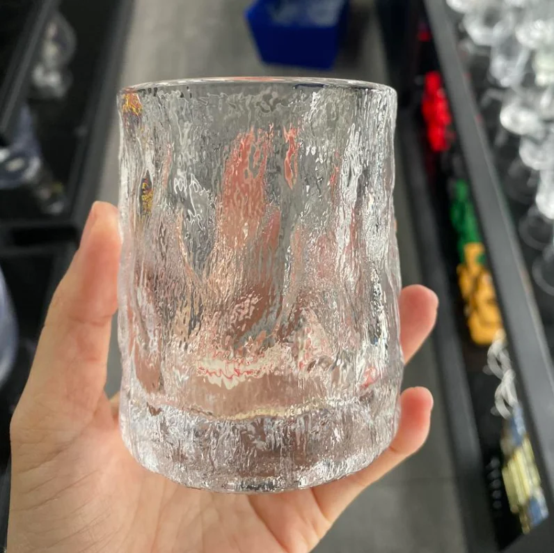 玻璃 冰川初雪杯