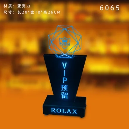 桌面发光灯牌