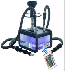 晶质方型水烟壶