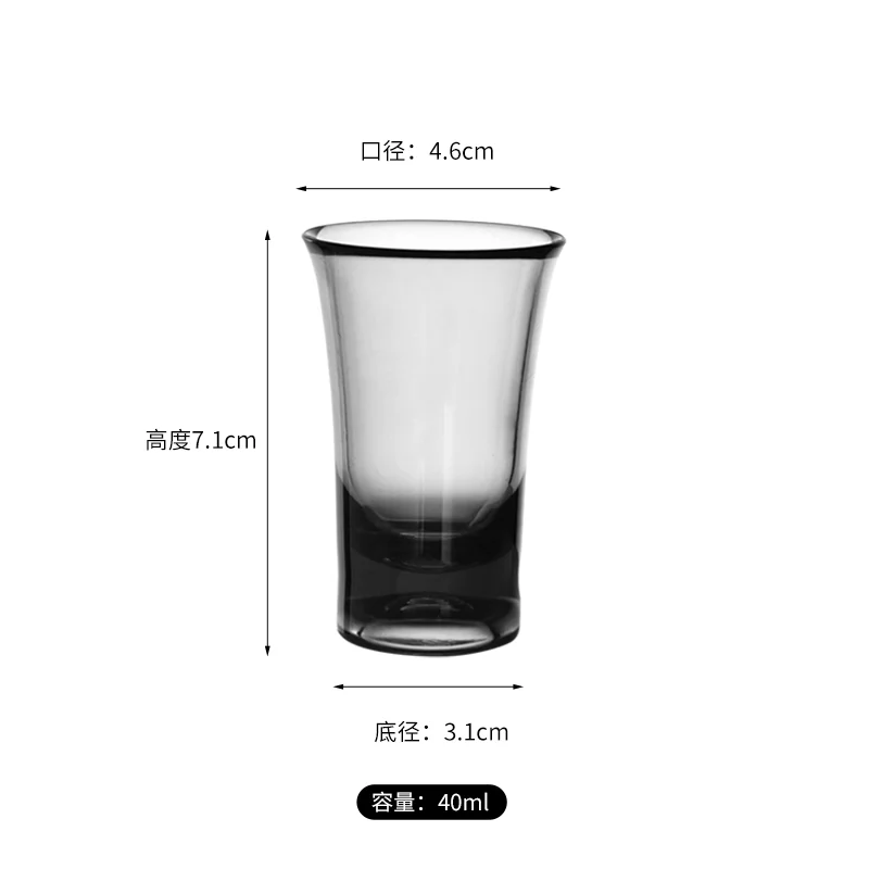 亚克力晶质子弹杯