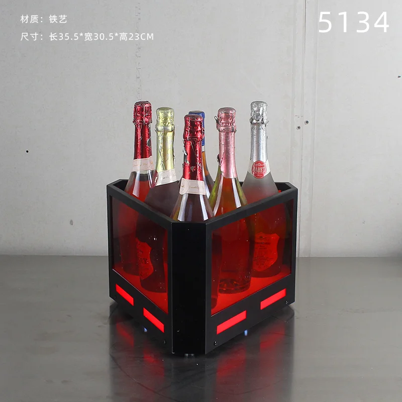 发光洋酒香槟桶