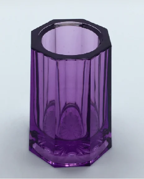 亚克力八角果签杯