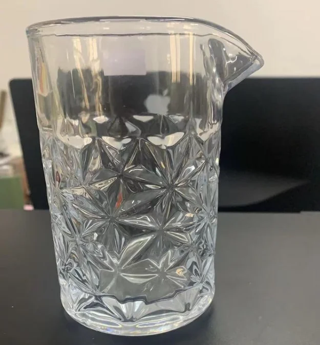 玻璃网格调酒壶