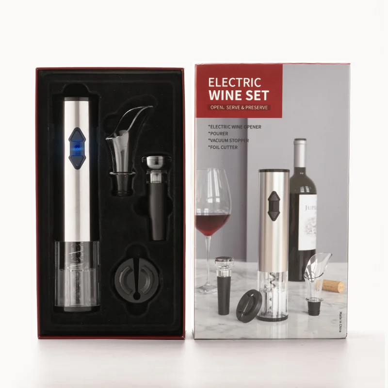 红酒开瓶器礼盒4件套