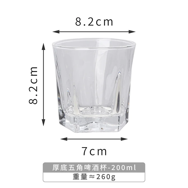 玻璃 公爵五角酒杯
