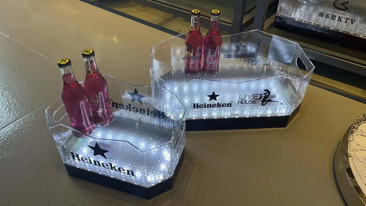 PC菱角发光啤酒箱