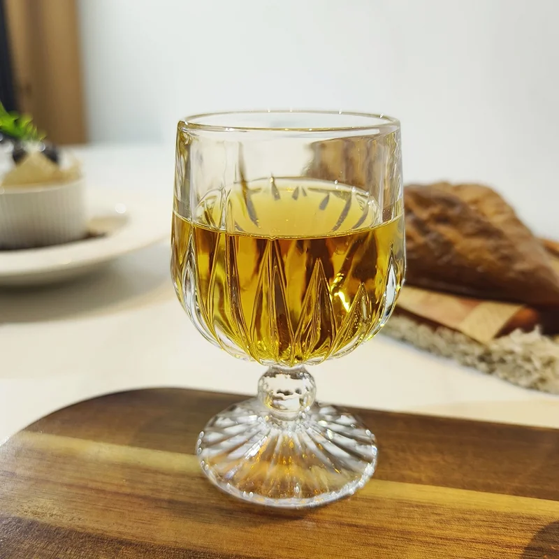 玻璃 矮脚白兰地杯