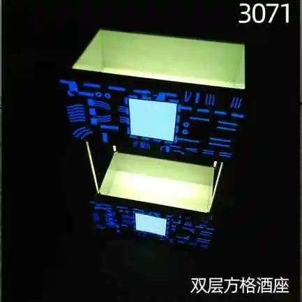 发光洋酒香槟桶