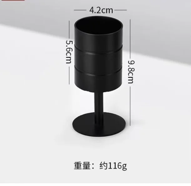 不锈钢高脚牙签盅