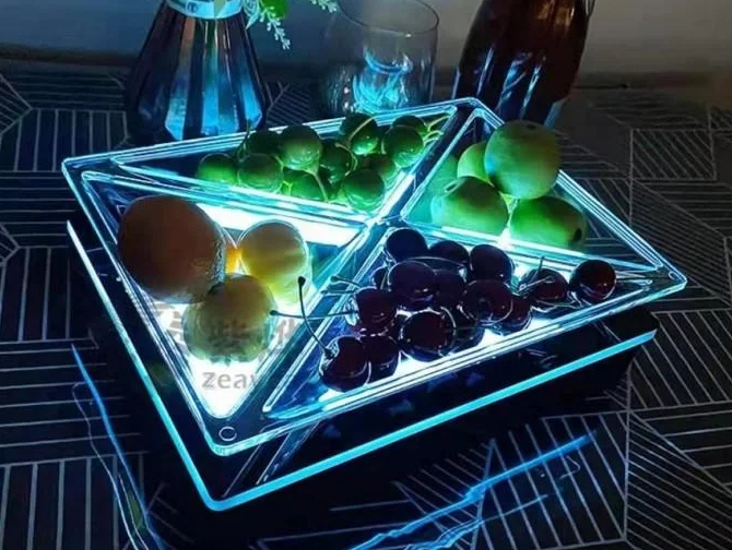 4合1 三角拼接小吃盘