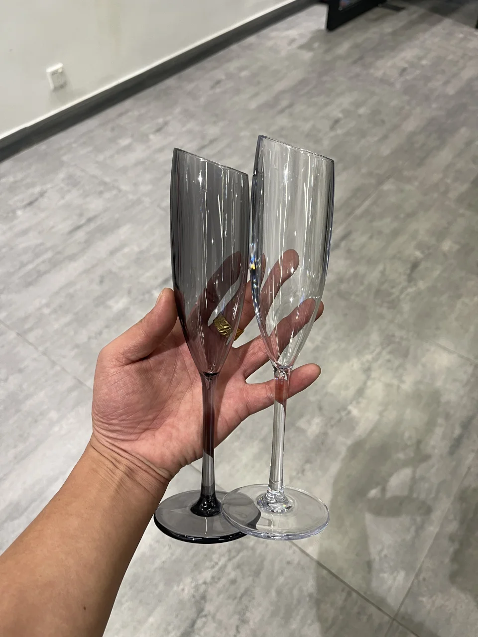 PC斜口香槟杯