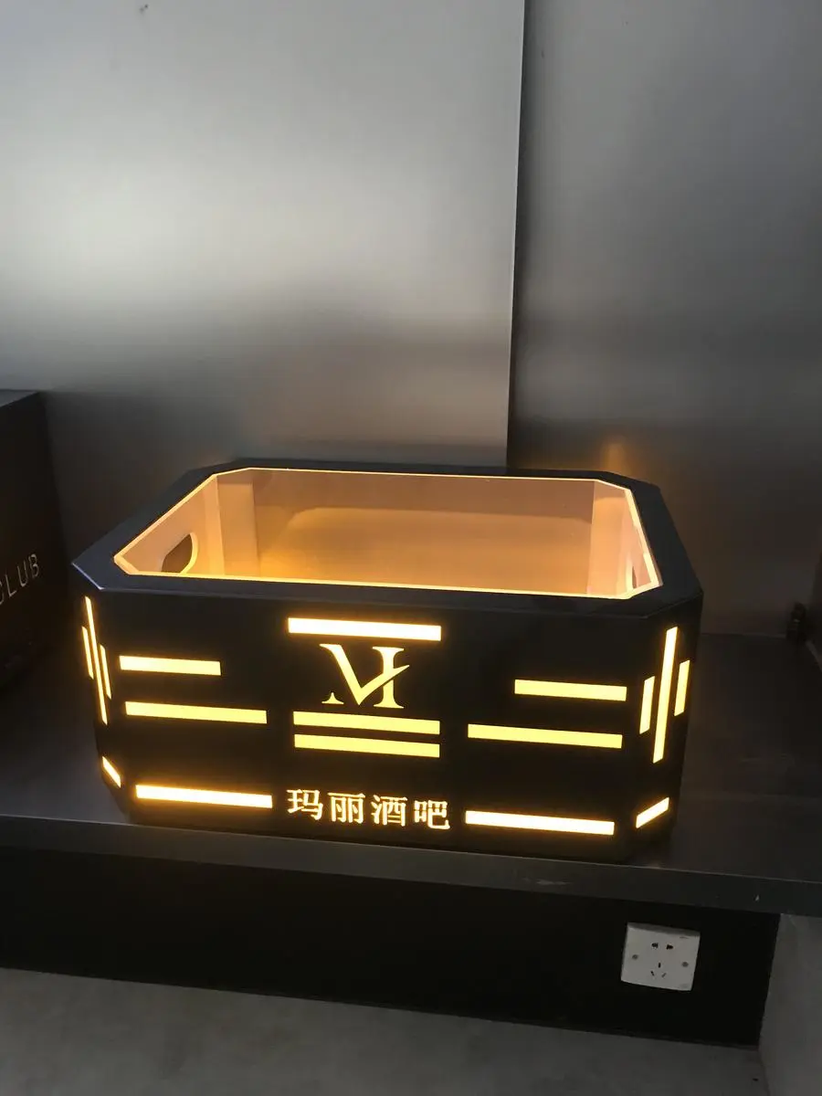 发光洋酒香槟桶