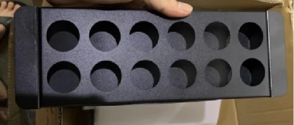 不锈钢高档小孔子弹杯架