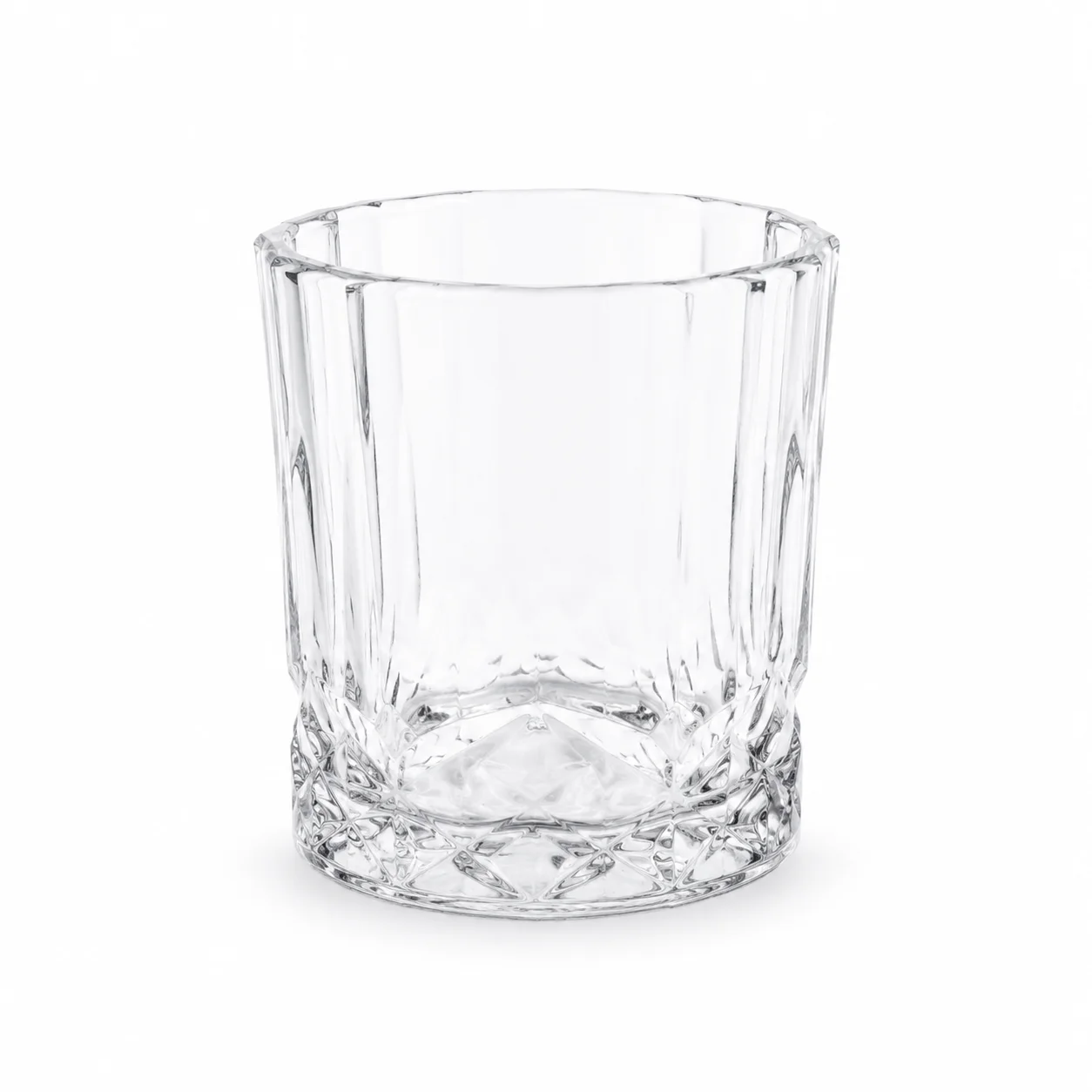 玻璃 刻花烈酒杯