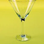 玻璃三角鸡尾酒杯