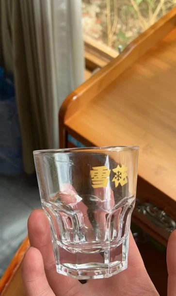 玻璃八角杯