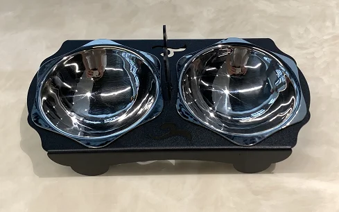 经典黑银摆台