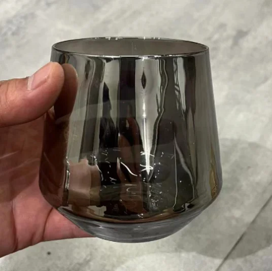 玻璃鼓形杯