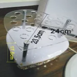 发光心型试管架