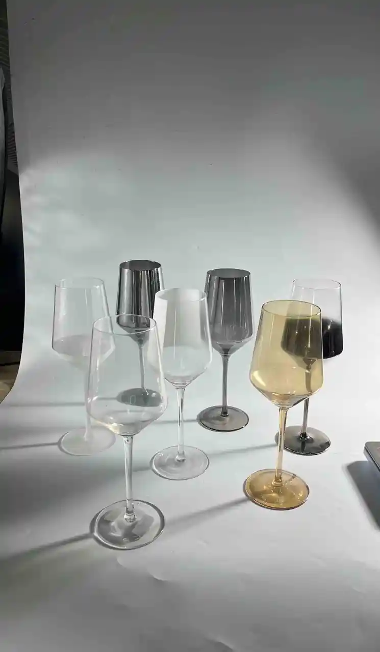 玻璃 腰型红酒杯