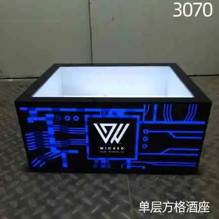 发光洋酒香槟桶