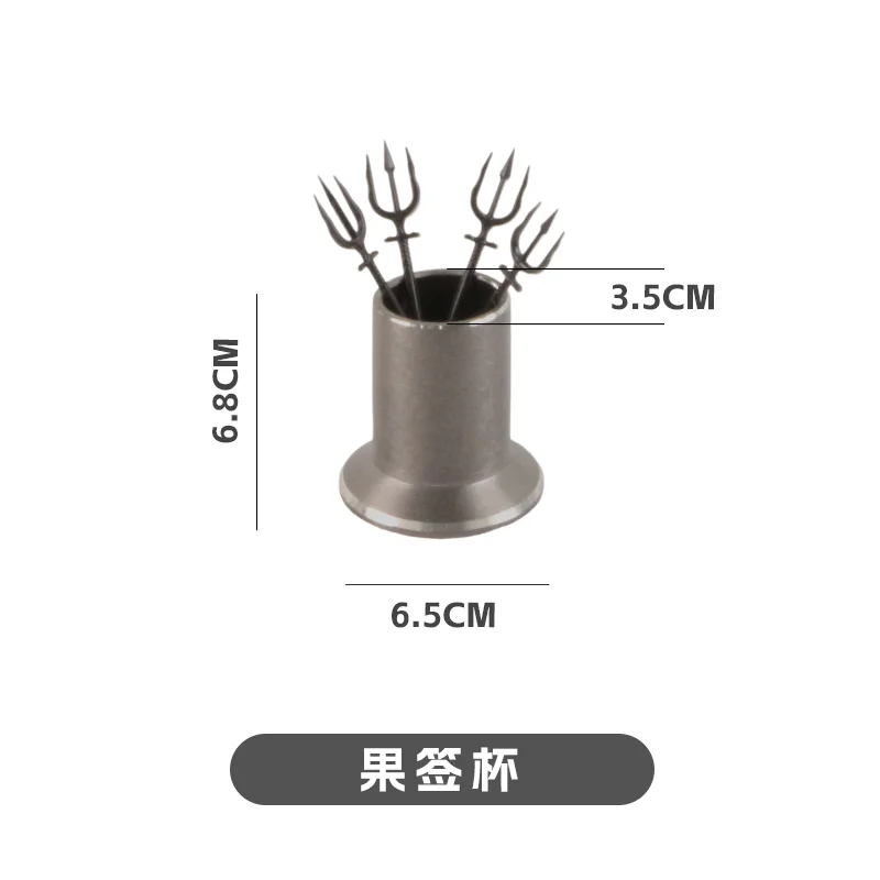 灰钛铝+银边摆台