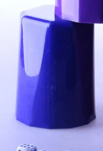 普通菱柱色盅