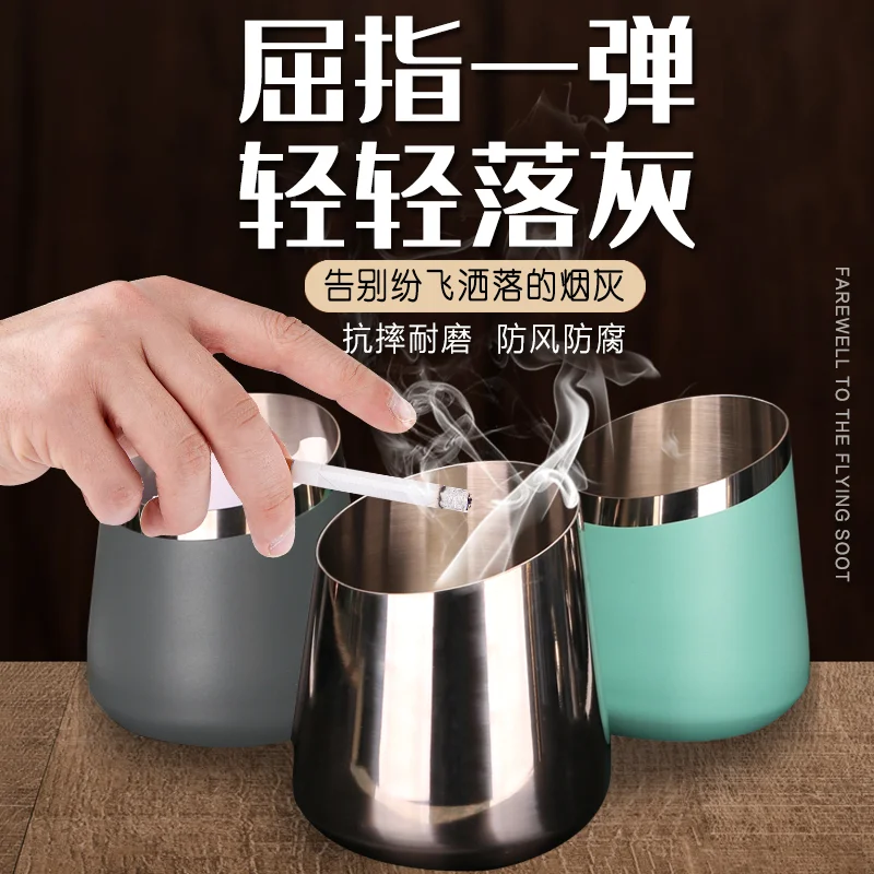 斜口垃圾盅